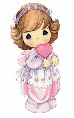 Heart lollipop Precious Moments Quotes, Precious Moments Coloring Pages, Precious Moments Dolls, Precious Moments Figurines, Digi Stamps, Baby Art, Cute Images, Precious Moments, Cute Pictures