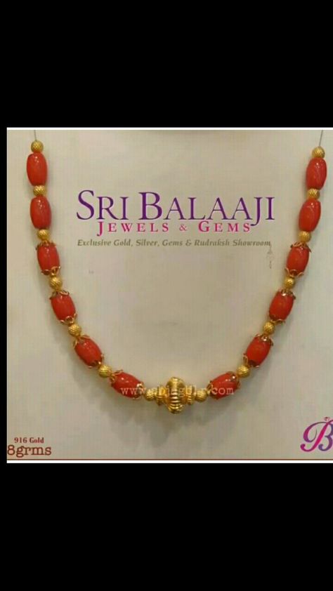 Coral Jewelry Indian Gold Simple, Coral Beads Necklace Indian Gold, Coral Chains Gold Indian, Coral Beads Jewellery Indian, Coral Jewelry Indian Gold, Coral Beads Jewellery, Simple Necklace Gold, Coral Jewelry Set, Neck Pieces Jewelry