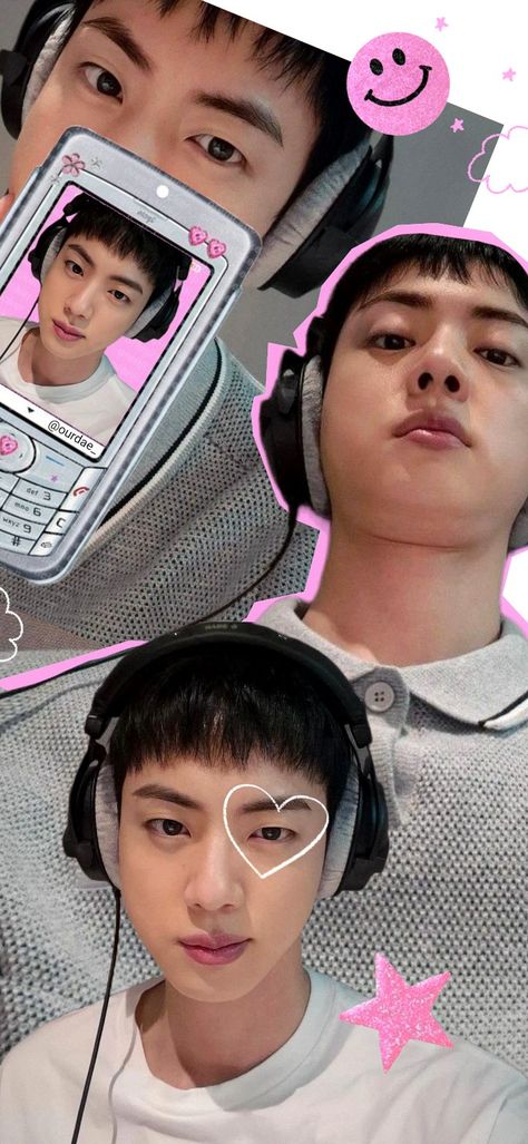 Jin on instagram update, pink wallpaper lock screen. 🤍🍭 134340 Wallpaper, Jin Bts Wallpaper, Kim Seokjin Wallpaper, Jin Lockscreen, Aesthetic Bts Wallpaper, Jin Wallpapers, Jin Cute, Seokjin Wallpaper, Bangtan Wallpaper