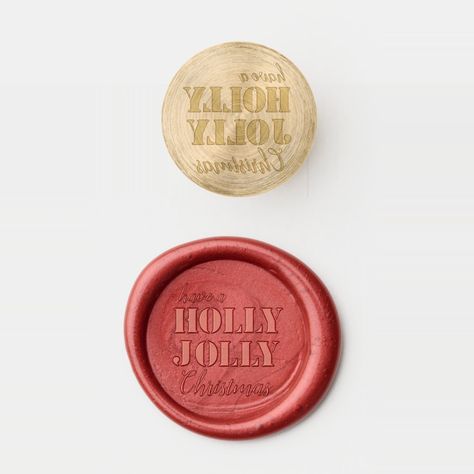 Holly Jolly Christmas Holiday Have A Holly Jolly Christmas, Wax Seal Stamp Kit, Christmas Mail, Holly Jolly Christmas, Jolly Christmas, Wax Seal Stamp, Seal Stamp, Wax Seal, Holly Jolly