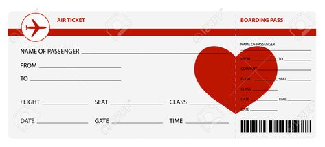 Template Tiket, Blank Ticket Template, Ticket Template Free, Airplane Ticket, E Ticket, Airline Ticket, Travel Tickets, Plane Ticket, Ticket Design