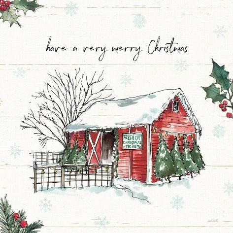 Christmas watercolor ideas