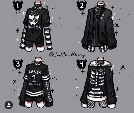 Outfit Oc, Clothing Sketches, Art Outfits, Clothing Design Sketches, Drawing Anime Clothes, Dress Design Sketches, Big Boss, Emo Outfits, Dessin Adorable