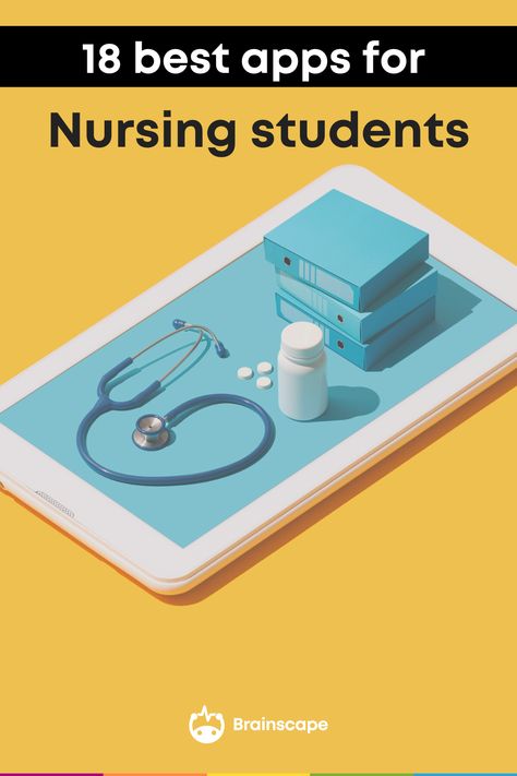 Study Apps For Nursing Students, Ipad Apps For Nursing Students, Nursing School Apps, Nursing Students Study Notes, Apps For Nursing Students, Nursing Apps, Time Management Apps, Student Apps, Best Free Apps