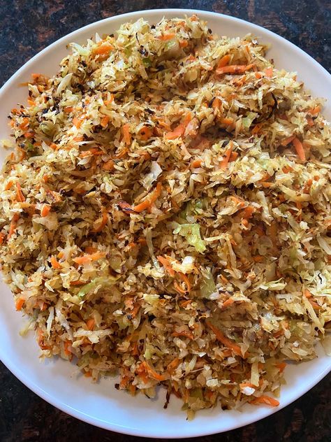 This Sautéed Cabbage And Carrots dish is both healthy and delicious! It makes a tasty low carb side or add some lean protein for a complete meal. Shredded Cabbage Recipes, Sautéed Cabbage, Carrot Dishes, Cabbage And Carrots, Low Carb Side, Feta Salad Recipe, Sauteed Cabbage, Bell Pepper Recipes, Cooked Cabbage