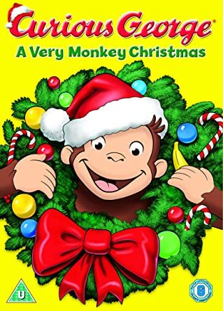 Curious George Christmas, Monkey Christmas, Kids Christmas Movies, Christmas Dvd, Best Christmas Movies, Hey Arnold, Merry Christmas Images, Will Ferrell, Pbs Kids