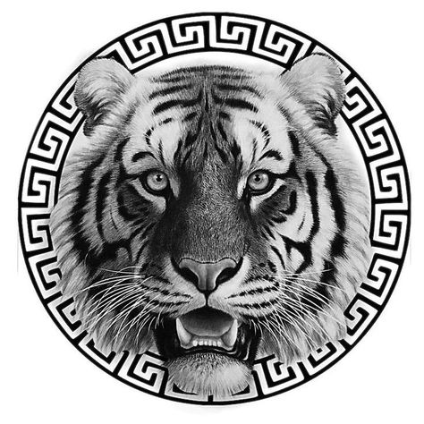 Tiger Tattoo Ideas, Tattoos Sketches, Instagram Minimalist, Tiger Tattoos, Tiger Tattoo, Designs Ideas, Sleeve Tattoos, Tattoos For Guys, Tattoo Ideas