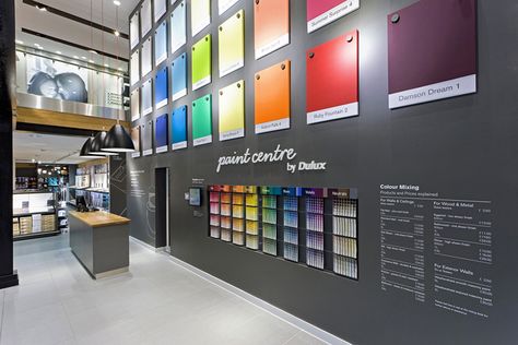 Next Home and Garden by Dalziel and Pow, Shoreham - UK Retail Inspiration, Diy Store, Interior Display, Showroom Design, Retail Store Design, Storing Paint, Studio Interior, Retail Interior, Next Home