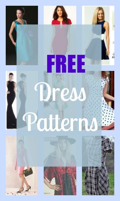 FREE dress patterns                                                                                                                                                                                 More Free Dress, Dress Patterns Free, Pattern Dress Women, Beginner Sewing Projects Easy, Free Dresses, Sewing Projects For Beginners, Diy Dress, Dress Sewing Patterns, Sewing For Beginners