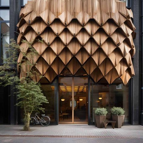 Timber Building Concept Shop Entrance, Timber Buildings, Building Concept, Weekly Newsletter, Architecture Design, Entrance, Architecture, Building, Pins