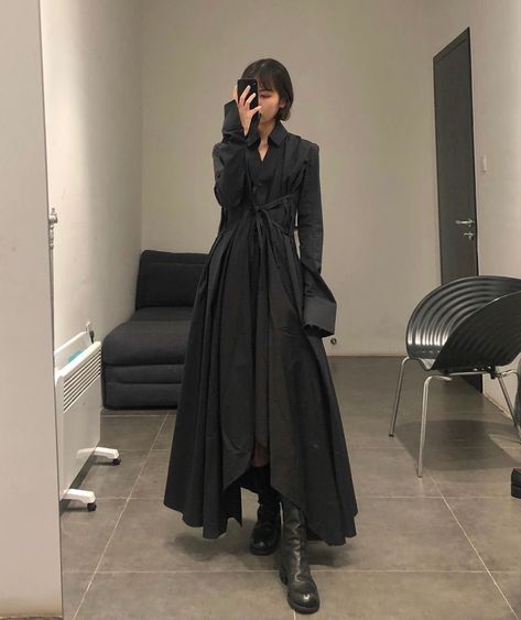 Dazai X Chuuya, Mode Ulzzang, My Soulmate, Mode Inspo, 가을 패션, Modest Outfits, Black Outfit, Fashion Sense, Hijab Fashion