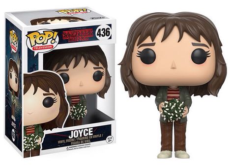 Funko pop. Stranger Things. Joyce Stranger Things Joyce, Joyce Stranger Things, Pop Stranger Things, Stranger Things Funko Pop, Joyce Byers, Pop Figurine, Funko Pop Dolls, Pop Television, Funk Pop