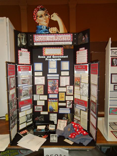 History Fair Boards, Wax Museum Ideas, History Fair Projects, Tri Fold Poster Board, Wax Museum Project, Tri Fold Poster, Elementary School Projects, National History Day, School Exhibition