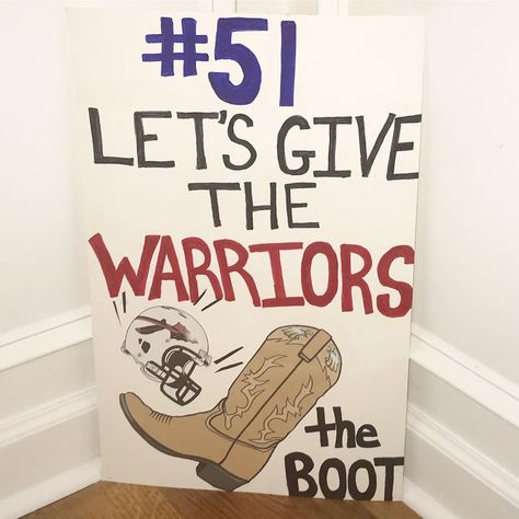 Theme: Country Western Theme Football Signs, Western Theme Football Game Poster, Cowboy Theme Football Game Poster, Western Theme Football Poster, Western Student Section Theme, Country Theme Football Game Signs, Western Theme Pep Rally, Western Posters Ideas, Country Football Theme