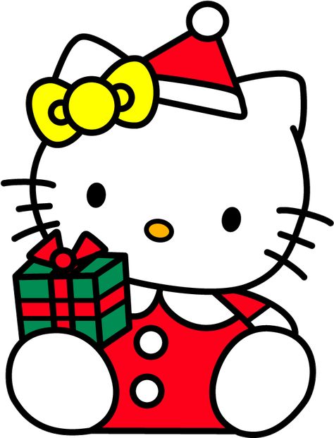 Hello Kitty Clipart, Images Hello Kitty, Hello Kitty Images, Kitty Images, Christmas Decorations For Kids, 강아지 그림, Hello Kit, Hello Kitty Christmas, Hello Kitty Art