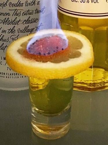 Lemon Drop Shot Recipe, Lemondrop Shot Recipe, Flaming Shots, Lemon Drop Shots, Bacardi 151, Cinnamon Schnapps, Lemon Shots, Bomb Drinks, Liquid Therapy