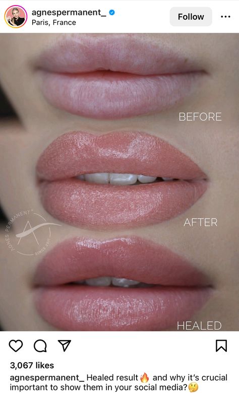 Natural Lip Blushing, Natural Lip Blushing Tattoo Colors, Permanent Lipstick Tattoo Lip Colors, Lipblush Before And After, Lip Blushing Before And After, Lip Tattoo Cosmetic, Lipblush Tattoo, Lip Blushing Tattoo Colors, Lip Blushing Tattoo Before And After