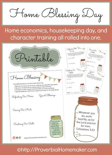 Start a Home Blessing Day every week in your homeschool! Organized Homeschool, Dusting Spray, Home Blessing, Homeschooling Ideas, Deep Cleaning Tips, Home Economics, Homeschool Planning, Homeschool Organization, Free Planner