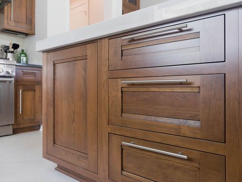 65+ Custom & Semi-Custom Shiloh Cabinets Varieties Available in Our Catalog. Check out Coffee on Cherry Flush Inset using Bristol Door from here. We Offer Affordable Prices Near New Jersey.  #Custom&Semi-CustomCabinets  #AmericanMadeKitchenCabinets #ShilohCabinets #kitchen #kitchendesign #kitchendecor #KitchenLife #kitchens #kitchenset #kitchenremodel #kitchenware #kitcheninspo #kitchener... Shiloh Cabinets, Cabinet Stain Colors, Small House Renovation, Kitchen Cabinet Style, Semi Custom Cabinets, Inset Cabinets, Cabinet Door Styles, Staining Cabinets, Bath Cabinets