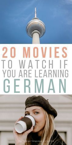 20 Movies To Watch If You Are Learning German Netflix Sign, Basic German, German Tv Shows, Portfolio Kindergarten, Deutsch Language, Study German, German Study, German Phrases, Moving To Germany