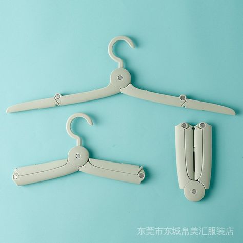 Folding Clothes Drying Rack, Travel Hanger, Folding Hanger, Plastic Clothes, Hanger Home, Clothes Drying Racks, Hanger Rack, Folding Clothes, Store Fixtures