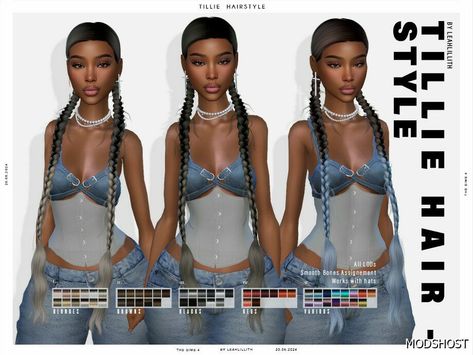 Download Tillie Hairstyle for Sims 4 at ModsHost NOW! Tillie Hairstyle. All LODs, Smooth bones, Custom CAS thumbnail, Works with hats. Recoloring Allowed: Yes. To enjoy the hair properly in-game: Set the sims details to very high Make sure you’ve updated your game to the latest patch Turn the laptop mode off   #sims4cc #female #sims #hair #gaming Mode Off, Female Sims, Mod Hair, Sims Hair, Best Mods, Family Christmas Pajamas, Sims 4 Mods, Christmas Pajamas, Volkswagen Passat