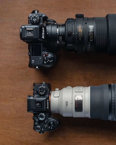 Here’s a comparison between two powerhouse setups: the Nikon Z9 + FX 300mm f/2.8 vs the Sony A1 + FE 300mm f/2.8 GM. Both are top-tier gear, but let’s talk about form factor and weight: Nikon Z9 + FX 300mm f/2.8: A beastly combo that’s known for its incredible build and durability. Nikon users love the solid, rugged feel, but that also means you’re carrying a bit more weight, especially with the hefty 300mm lens. Not for the faint-hearted but an absolute performer! Sony A1 + FE 300mm f/2.8 ... Nikon Z9, Photography Gear, Taking Pictures, Top Tier, Camera Lens, Talk About, Nikon, Gadgets, Digital Art