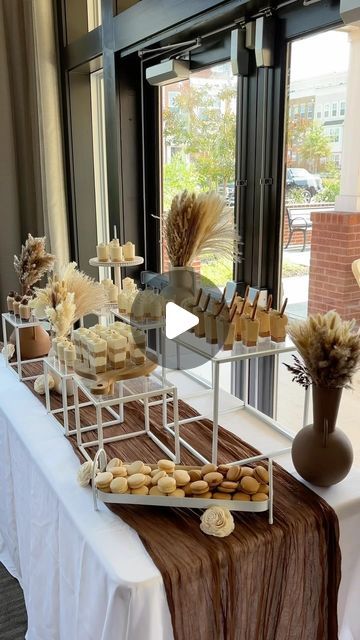 Sweetly Savored | DMV Mini Luxury Desserts & Tables on Instagram: "A boho style table🌾

#desserttable #sweetlysavored #dmvdesserttables #dmvdesserttable #dmvdesserts" Dessert Wedding Table, Boho Dessert Table, Luxury Desserts, Wedding Table Ideas, Dessert Wedding, Style Table, Table Style, Dessert Table, Wedding Table