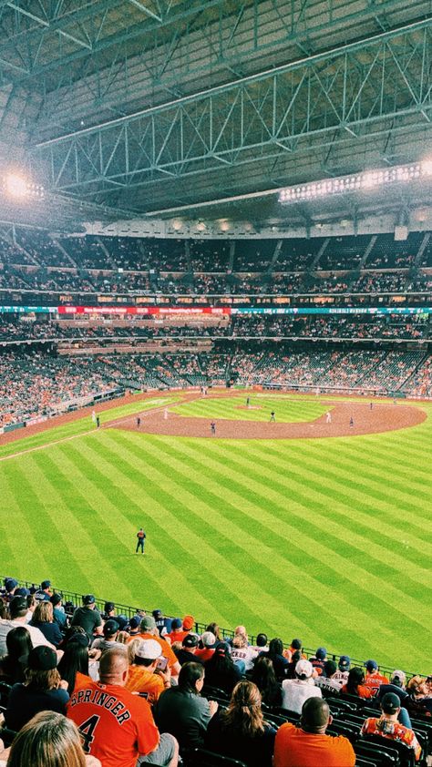 Houston Astros Aesthetic, Astros Wallpaper Aesthetic, Houston Astros Wallpapers, Astros Wallpaper, Mlb Wife, Baseball Astros, Baseball Wallpapers, Astros Game, Park Wallpaper