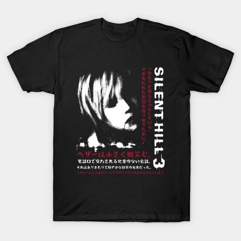 Heather Silent Hill 3 - Silent Hill - T-Shirt | TeePublic Silent Hill Clothes, Silent Hill Shirt, Silent Hill Outfit, Heather Silent Hill, Scene Clothes, Silent Hill 3, Midwest Emo, Scene Outfits, Silent Hill