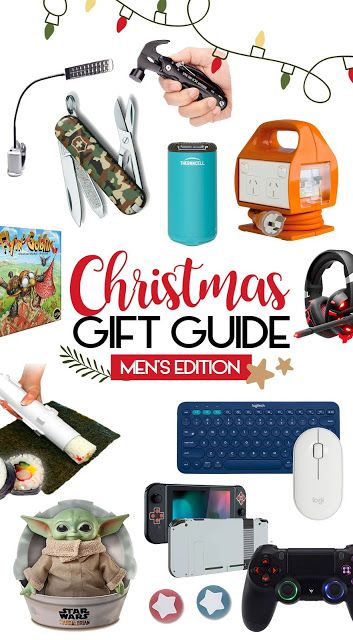 The Utimate Mens Christmas Gift Guide - There’s something for everyone, from the geeky gamer to the DIY man and everyone inbetween with this year’s gift guide Gifts For Gamers Guys, Gamer Gift Guide, Trending Christmas, Trending Christmas Gifts, Dream Gift, In Law Gifts, Christmas Trends, Christmas Gifts For Men, Christmas Men