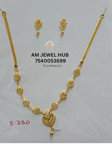 10 Gram Gold Necklace Design, 8 Grams Gold Necklace, Gold Earrings Studs Simple, Gold Jwellary, Gold Chain Necklace Womens, Necklace Set Indian Bridal Jewelry, Lakshmi Pooja, Nepali Jewelry, Short Necklaces