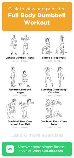 Printable Full Body Workout, Dumbell Workout Women Printable, Dumbell Workout Printable, Quick Full Body Dumbbell Workout, Standing Dumbbell Workout, Full Body Workout Dumbell Women, Workout Labs Printable, Dumbell Full Body Workout Women, Full Body Workout At Home Dumbbells