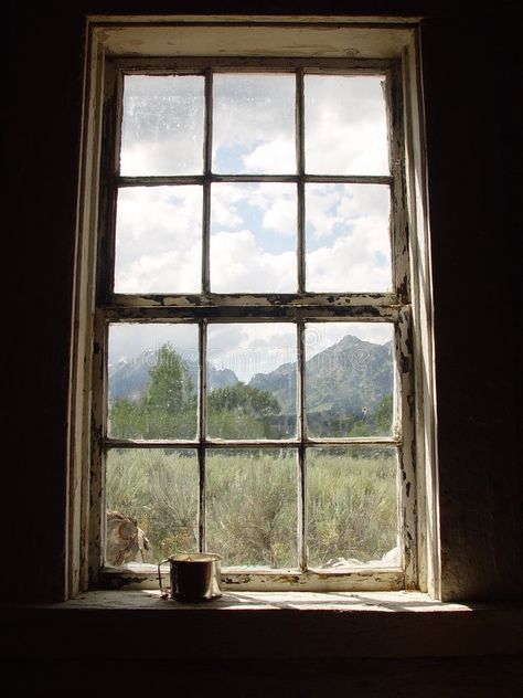 Vintage Window. Looking out of an old window with a tin cup on the window sill , #AFF, #window, #Window, #Vintage, #sill, #cup #ad Jendela Vintage, Window Photography, Window Illustration, Tin Cup, Window Drawing, Vintage Window, Free Art Print, Bedroom Murals, Artwork Ideas