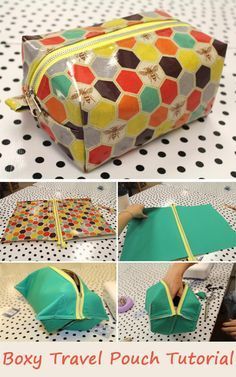 Pouch Tutorial, Sew Ins, Beginner Sewing Projects Easy, Leftover Fabric, Fabric Baskets, Bags Tutorial, Sewing Projects For Beginners, Sewing Skills, Love Sewing