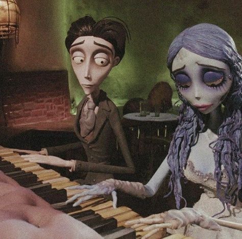 corpse bride Corpse Bride, Skeleton, Piano, Dolls