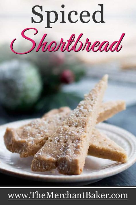 Spiced Cookies Christmas, Spiced Shortbread Cookies, Spice Shortbread Cookies, Gingerbread Shortbread Cookies, Yummy Christmas Cookies, Corn Flour Recipes, Spiced Shortbread, Gingerbread Shortbread, Cinnamon Shortbread