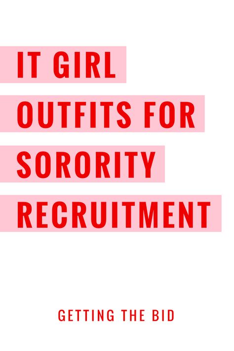 Sorority Recruitment Tips, Sorority Rush Week, Rush Week Outfits, Sorority Rush Outfits, Rush Week, Sorority Recruitment Outfits, Rush Outfits, Heat Rash, Recruitment Outfits