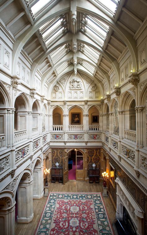 Highclere Castle: Countess Carnarvon on restoring the home's heart, and life after Downton Abbey Highclere Castle Floor Plan, Lainston House, Oak Staircase, Highclere Castle, English Castles, Castle Mansion, The Countess, Gentlemans Club, Castles Interior