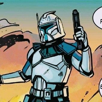 Star Wars Comic Panel, Captain Rex Comic, Captain Rex Icon, Captain Rex, Comic Panel, Star Wars 1977, Star Wars Characters Pictures, The Last Avatar, Star Wars Drawings