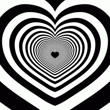 ✺Hypnotic•Black•White•GiF✺ Tornado Gif, White Gif, Eye Tricks, Cool Illusions, Cool Optical Illusions, Heart Gif, Optical Art, Optical Illusions Art, I Love Heart