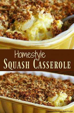 Casseroles Vegetarian, Southern Squash Casserole, Veggie Salads, Summer Squash Recipes, Yellow Squash Recipes, Squash Casserole Recipes, Squash Casserole, Vegetable Side, Dinner Meals