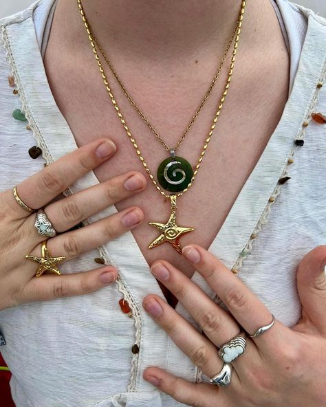 Recent ring stacks 💍✨ got some exciting events to attend this week hopefully I’ll be adding to them 🥹🐚 • Ring stacks, ring collection, jewellery stacks, gold rings, silver rings, silver ring stack, silver jewellery girl, gold jewellery girl, mixed metals, mixed metal jewellery, #ringstack #ringstacking #ringstackoftheday #ringstackgoals #silverjewellerygirl #goldjewellerygirl #goldringstack #silverringstack #mixedmetal #mixedmetaljewelry #mixedmetaljewellery Ring Stack Mixed Metal, Gold And Silver Rings Mixed, Gold And Silver Jewelry Together Mixed Metals, Gold Silver Jewelry Mix Jewellery, Mixed Metal Ring Stack, Silver And Gold Jewelry Mixing, Ring Stack Silver, Mixed Metals Jewelry Style, Mixed Metals Jewelry