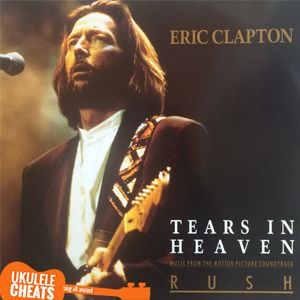 Eric Clapton - Tears In Heaven Ukulele Chords On UkuleleCheats.com - Chods, Tabs, Transpose by Voice Range, Video Tutorials. Match the song to your voice. Guitar Lessons Fingerpicking, 1000 Faces, 90s Songs, Ukulele Tutorial, Fallen Soldiers, Tears In Heaven, Top 100 Songs, The Yardbirds, Blind Faith