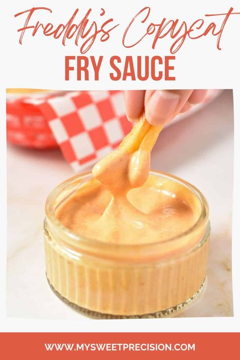 Freddy's fry sauce is a delicious and versatile condiment that can elevate any dish. Give this easy homemade recipe a try and enjoy the tangy and sweet flavors of Freddy's famous sauce at home! So go ahead, dip those fries, and enjoy! Freddy Fry Sauce Recipe, Freddy’s Famous Fry Sauce, Spicy Fry Sauce, Best Fry Sauce Recipe, Freddy’s Fry Sauce, Freddy's Fry Sauce Recipe, Easy Fry Sauce, Fries Dipping Sauce Recipe, Homemade Fry Sauce