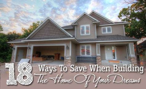 18 Ways To Save Money When Building The Home Of Your Dreams Renovation Architecture, Home Building Tips, Building Process, Interior Vintage, Dining Room Wall, Dining Room Wall Art, Dream House Rooms, Up House, Dream House Interior