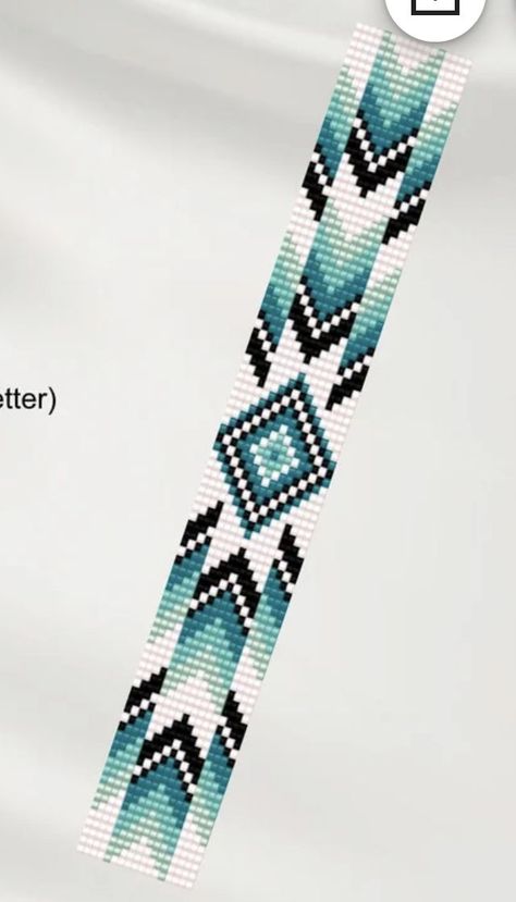 Easy Bead Loom Patterns, Beading Templates Native, Free Bead Patterns, Seed Bead Bracelet Patterns, Native American Beadwork Patterns, Seed Bead Jewelry Patterns, Native Beading Patterns, Bead Loom Designs, Loom Jewelry