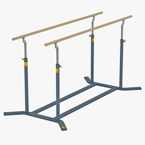 Parallel Bars Gymnastics, Gymnastics Equipment, 3ds Max Models, Workout Equipment, Mini Charm, Gym Workout Videos, Low Poly, Psd Templates, 3ds Max