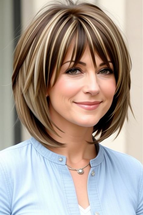 Medium Hair Styles Bob, Shorts Hair, Haircuts For Medium Length Hair, Layered Haircuts For Medium Hair, Chin Length, Chin Length Hair, Shoulder Length Hair Cuts, Haircuts For Medium Hair, Hair Color And Cut