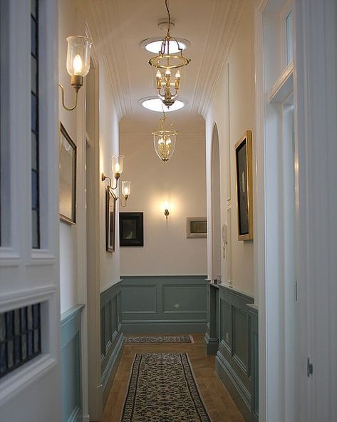 Jim Lawrence Made on Instagram: “A beautifully designed Victorian hallway entrance by @howardjonesinteriors - traditional meets contemporary with our Chester Wall Lights,…” Victorian Entrance Hall, Victorian Terrace Hallway, Victorian Entrance, Hall Lights, Hallway Lights, Hall Stairs And Landing, Hall And Stairs, Victorian Hallway, Victorian Interior Design